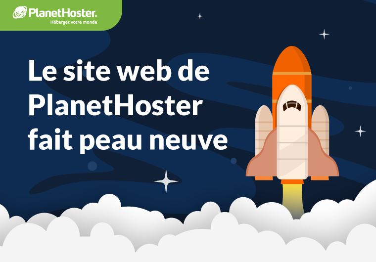 Nouveau site web de PlanetHoster