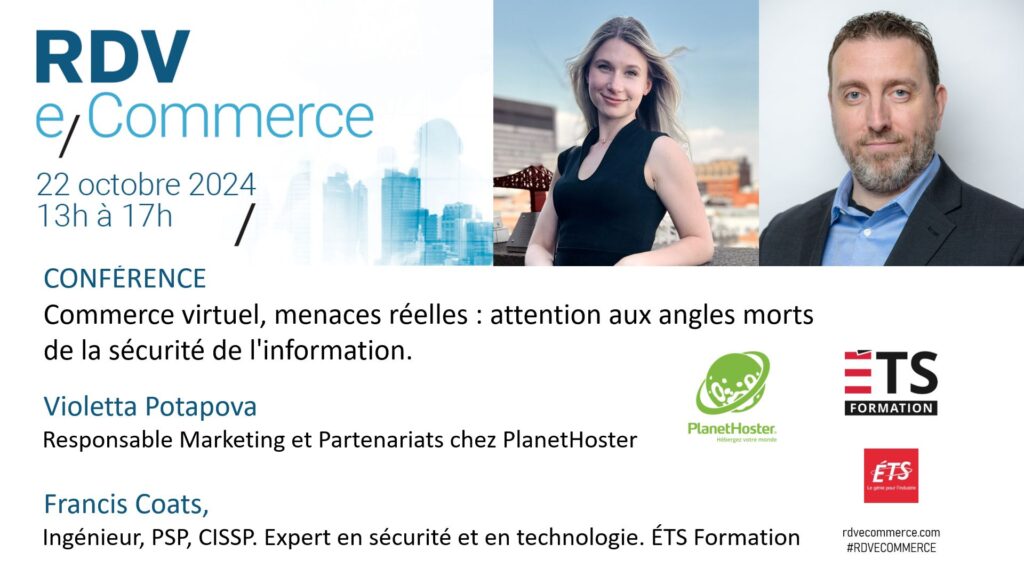 PlanetHoster au RDV e-commerce de 2024